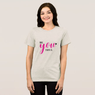 Camiseta Gráfica Inspiradora – Seja Linda