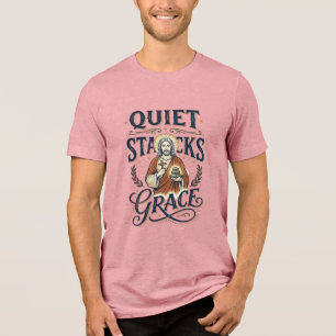 Camiseta Gráfica Jesus Bibliotecário Arte Cristã_1