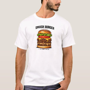 Camiseta Gráfica Juicy Double Cheeseburger