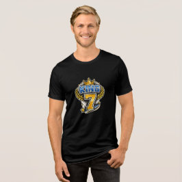 Camiseta Gráfica King 7 Coroa | Número Sete Real