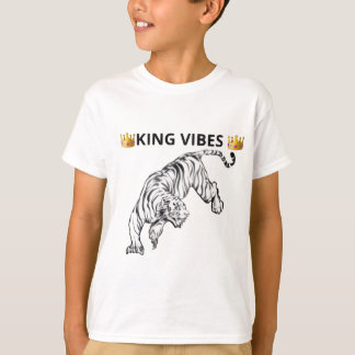 Camiseta gráfica KING VIBES Tiger – Estilo Streetw