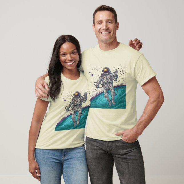 Camiseta Gráfica Lost in Space ⭐ (Unissex)
