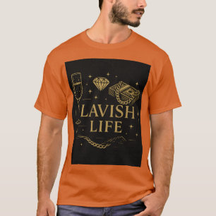 Camiseta Gráfica Luxuosa