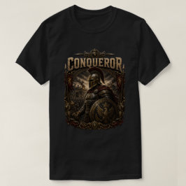 Camiseta gráfica masculina Conquistador