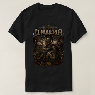 Camiseta gráfica masculina Conquistador