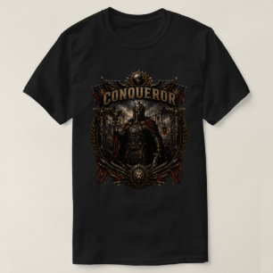 Camiseta gráfica masculina Conquistador