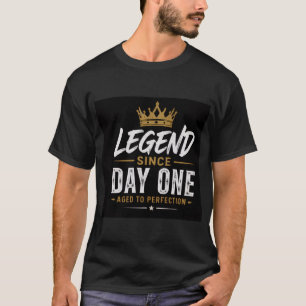 Camiseta gráfica masculina Day One Premium camiset
