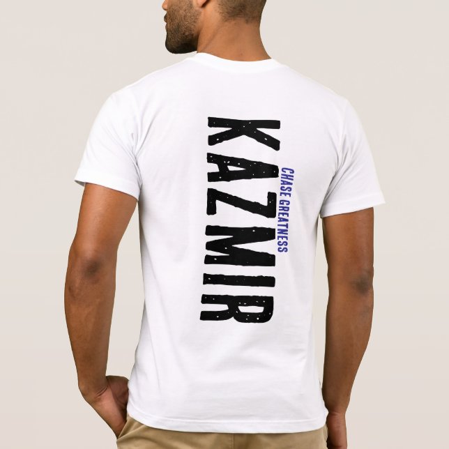 Camiseta Gráfica Masculina do Kazmir (Verso)