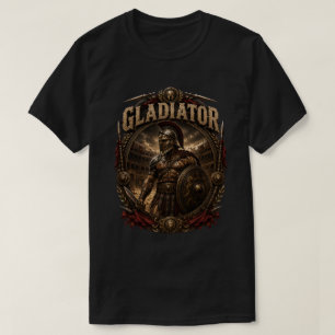 Camiseta gráfica masculina Gladiador