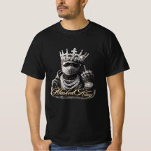 Camiseta Gráfica Masked King Streetwear