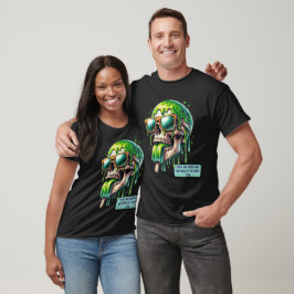 Camiseta Gráfica Melting Skull Ice Cream – Streetw