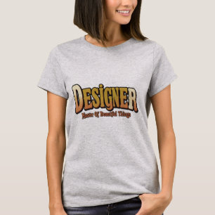 Camiseta Gráfica Mestre Designer de Coisas Bonitas