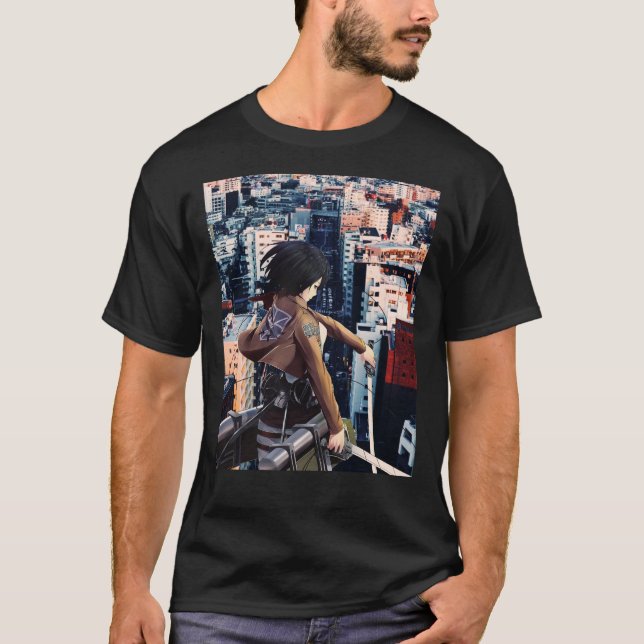 Camiseta Gráfica MIKASA (Frente)