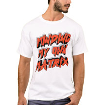 Camiseta Gráfica 'Minding My Own Matrix'