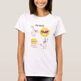 Camiseta Gráfica Minha Muda Gato Engraçado Meme