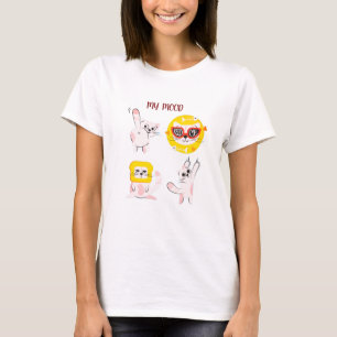 Camiseta Gráfica Minha Muda Gato Engraçado Meme