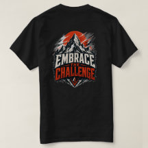 Camiseta Gráfica Monte Abraçar o Desafio