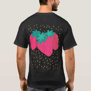 Camiseta Gráfica Morango EffortLesli Básica