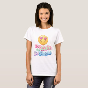 Camiseta Gráfica Muito Fofa para Solteiros