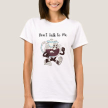 Camiseta Gráfica Não Me Dirija a Palavra – Declara