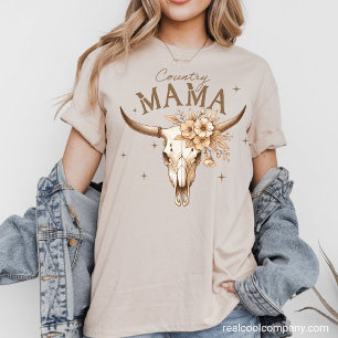 Camiseta Gráfica Ocidental - Country Mama