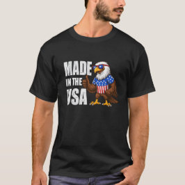 Camiseta Gráfica Orgulho Americano Patriota