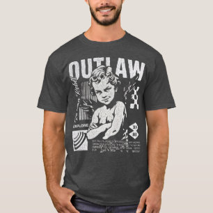 Camiseta Gráfica OUTLAW – Rebelião do Anjo Caído
