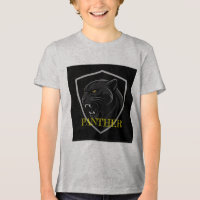 Camiseta Gráfica Pantera Feroz | Animal Selvagem O