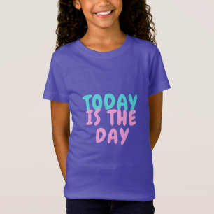 Camiseta Gráfica para Meninas – Diversão e Cor par