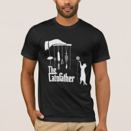 Camiseta Gráfica Paródia do Gato da Máfia Divertid