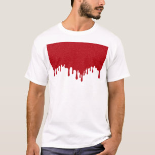 Camiseta gráfica personalizável com gotejamento ve