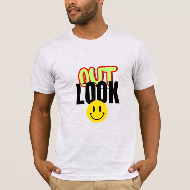 Camiseta gráfica personalizável de Design único (Frente)