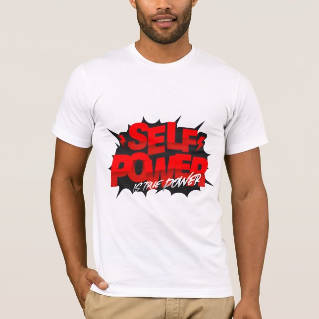 Camiseta Gráfica 'Poder Próprio É Verdadeiro Poder (Frente)