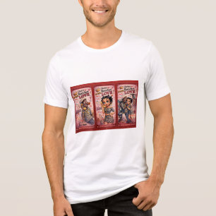 Camiseta Gráfica PowerOf3Brand Triple Vision Paine