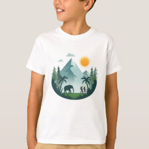 Camiseta Gráfica Premium – Vestuário Diária Elegan
