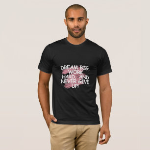 Camiseta Gráfica Preta Camiseta Citação Mindset