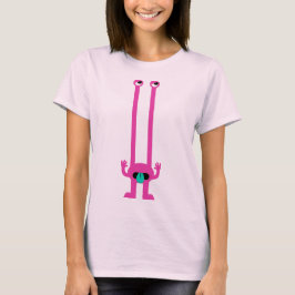 Camiseta Gráfica Rebelde com Tie Dye Rosa Pastel A