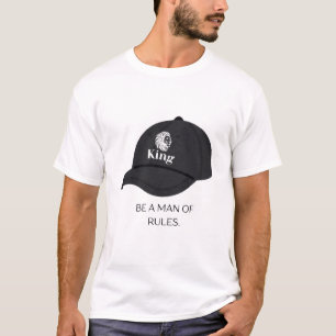 Camiseta Gráfica Rei Leão Boné Ser Um Homem De Reg