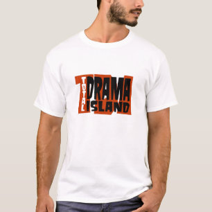 Camiseta Gráfica Retro Total Drama Island