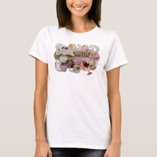 Camiseta Gráfica Rosa Ousado BEBE COMIGO