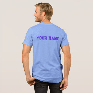 Camiseta Gráfica Roxa de Chicago 