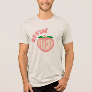 Camiseta Gráfica Sarcástica Effin 'Peachy