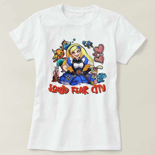 Camiseta Gráfica SFC EDITION Alice (Frente do Design)