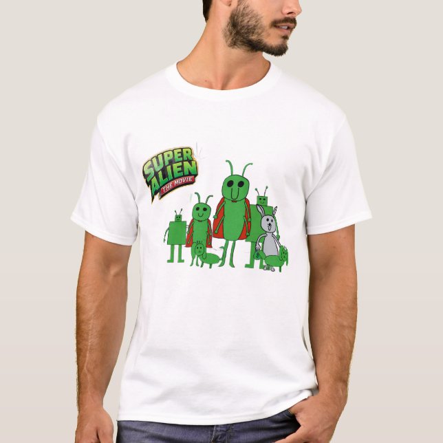 Camiseta Gráfica Super Filme Alien (Frente)