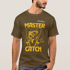 Camiseta Gráfica SVG Personalizada Mestre Da Pesca