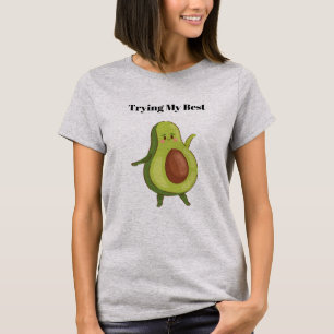 Camiseta Gráfica Tentando ao Máximo