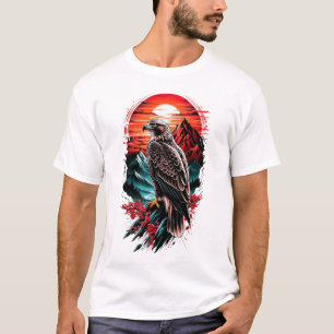 Camiseta Gráfica Tribal Sun