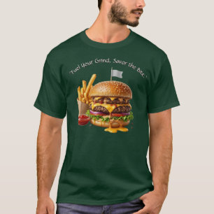 Camiseta Gráfica Ultimate Double Cheeseburger & Fr
