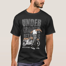 Camiseta Gráfica Under Ground Riders – Bicicleta V