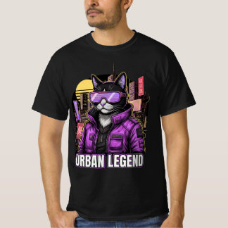 Camiseta Gráfica Urban CyberSamurai Retro Streetwe